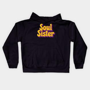 Soul Sister - Soul Music Kids Hoodie